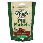 Greenies/Pill Pockets Greenies Pill Pockets Real Peanut Butter Flavor Natural Dog Treats, Tablet Size, 30 count