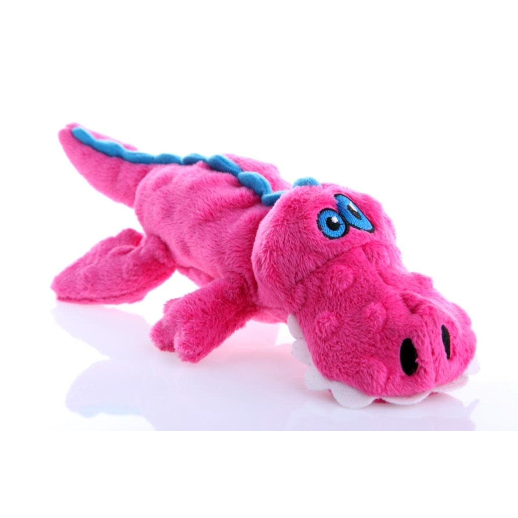 Worldwise/QPG/GoDog GoDog Pink Gator Dog Toy Large