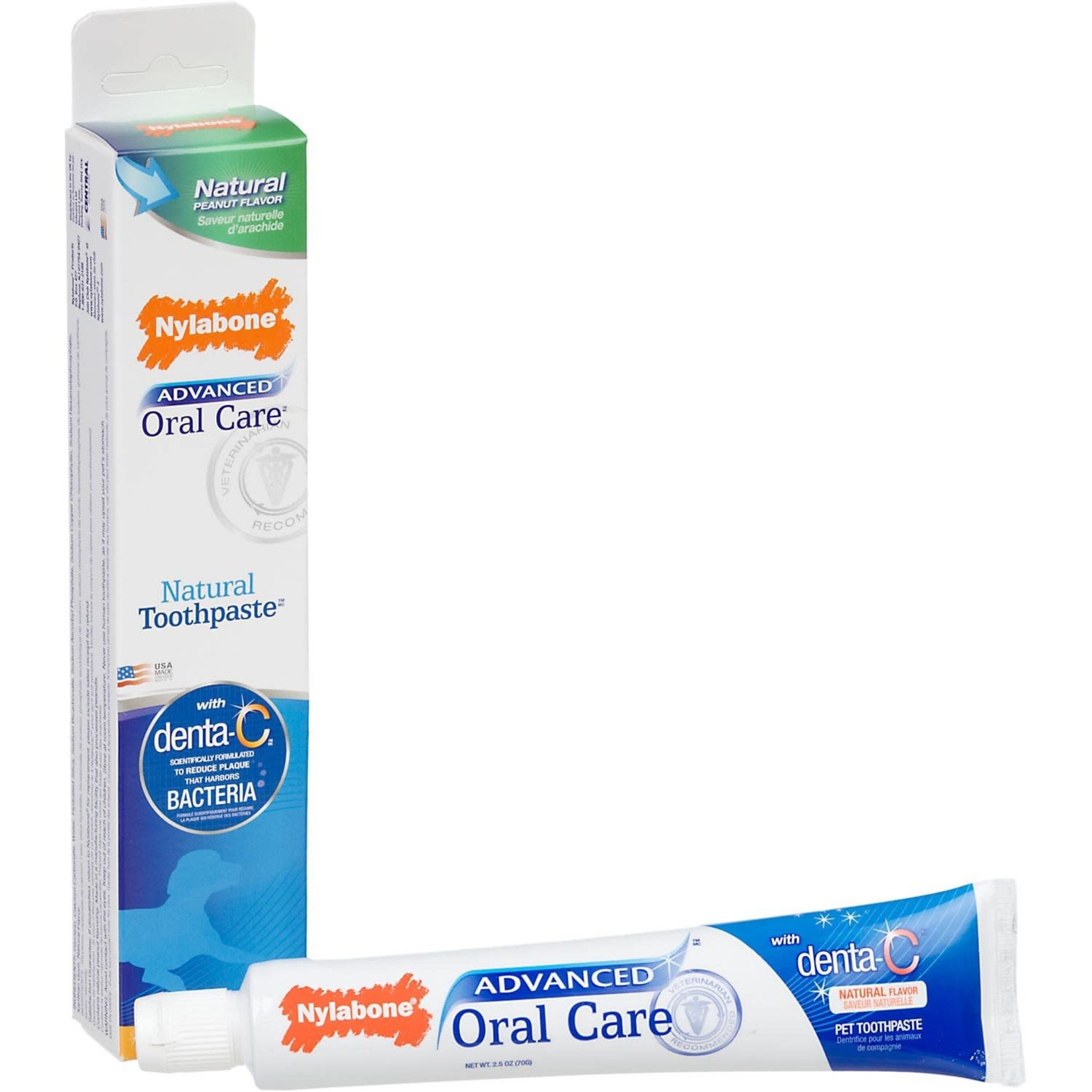 Nylabone NYLABONE Toothpaste Natural PB Dog 2.5oz