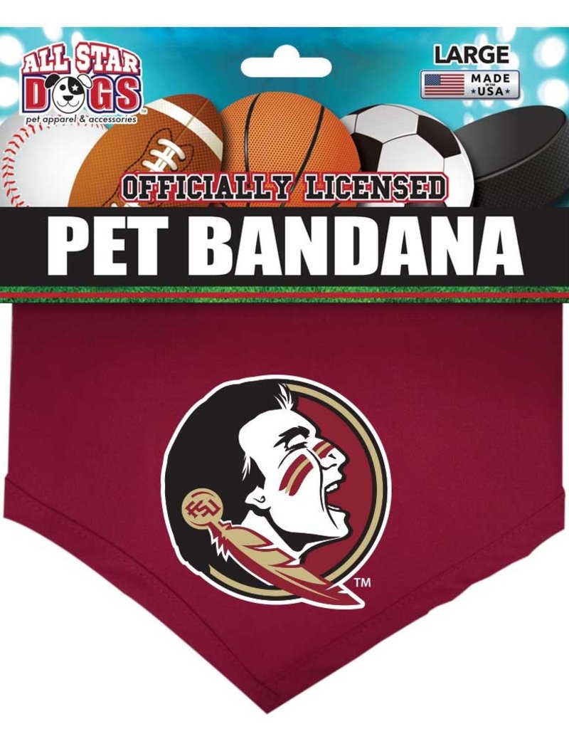 All Star Dogs Fsu Bandana St Petersbark Llc