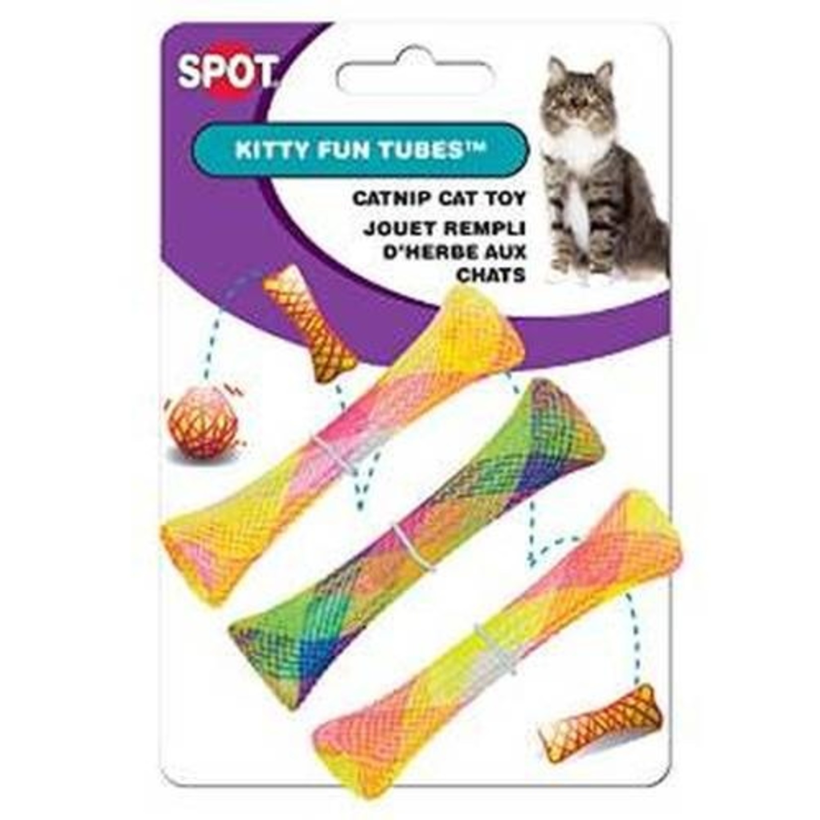 Ethical Products ETHICAL Kitty Fun Tubes Toy 3pk Cat