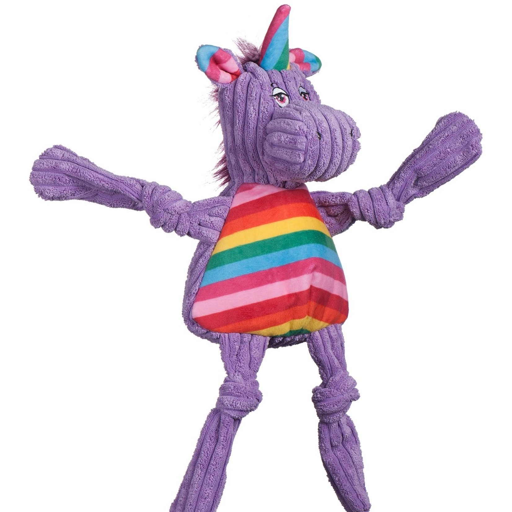 Hugglehounds HH Rainbow Knotties Unicorn Sm *Special Order*