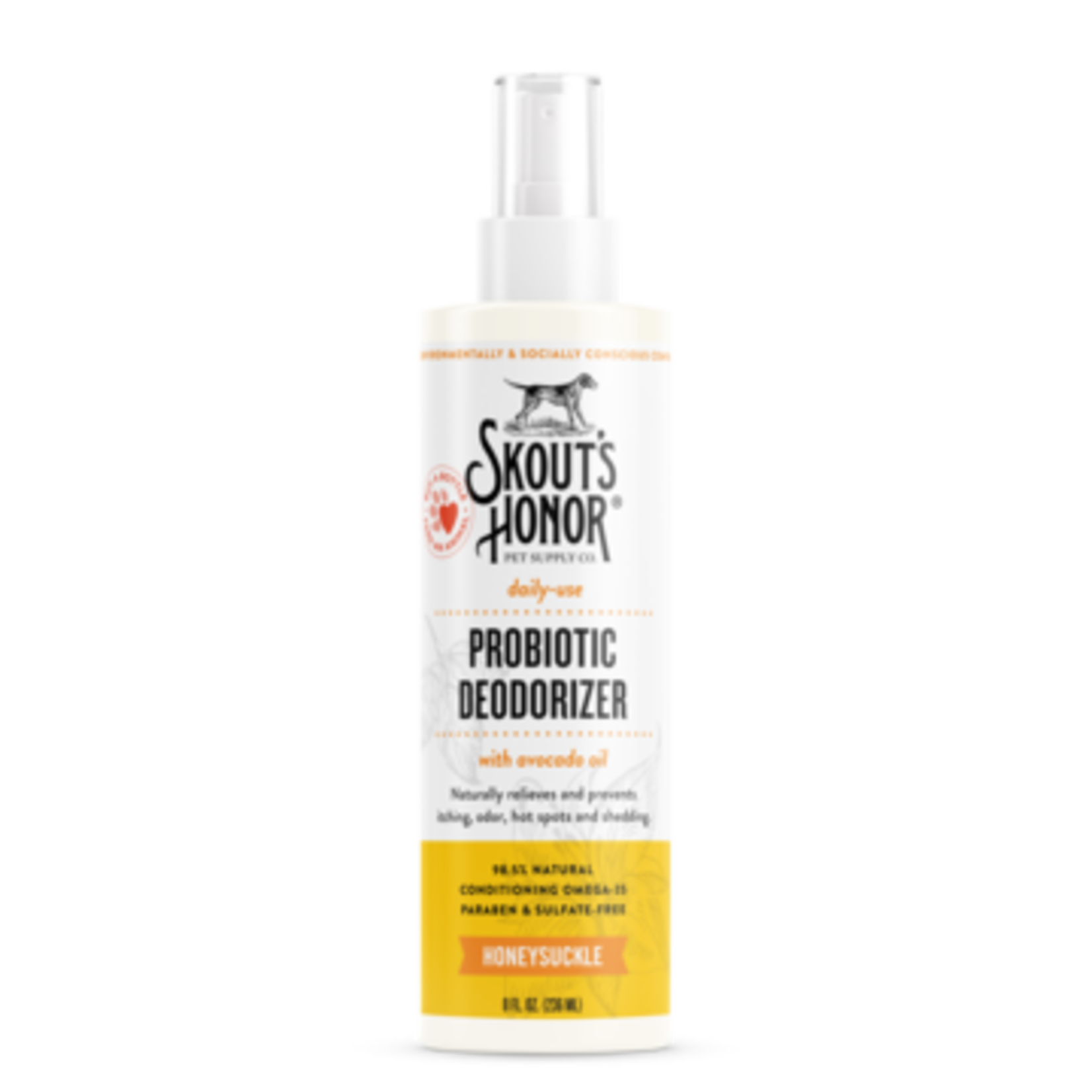 Skouts Honor Skout's Honor Probiotic Deodorizer Honeysuckle 8oz