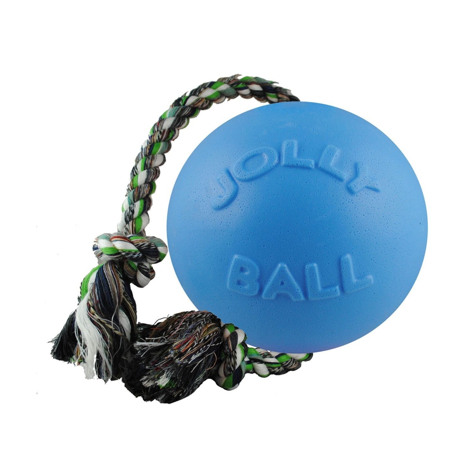 Jolly Pets JOLLY Romp N Roll Dog Blue 4.5"