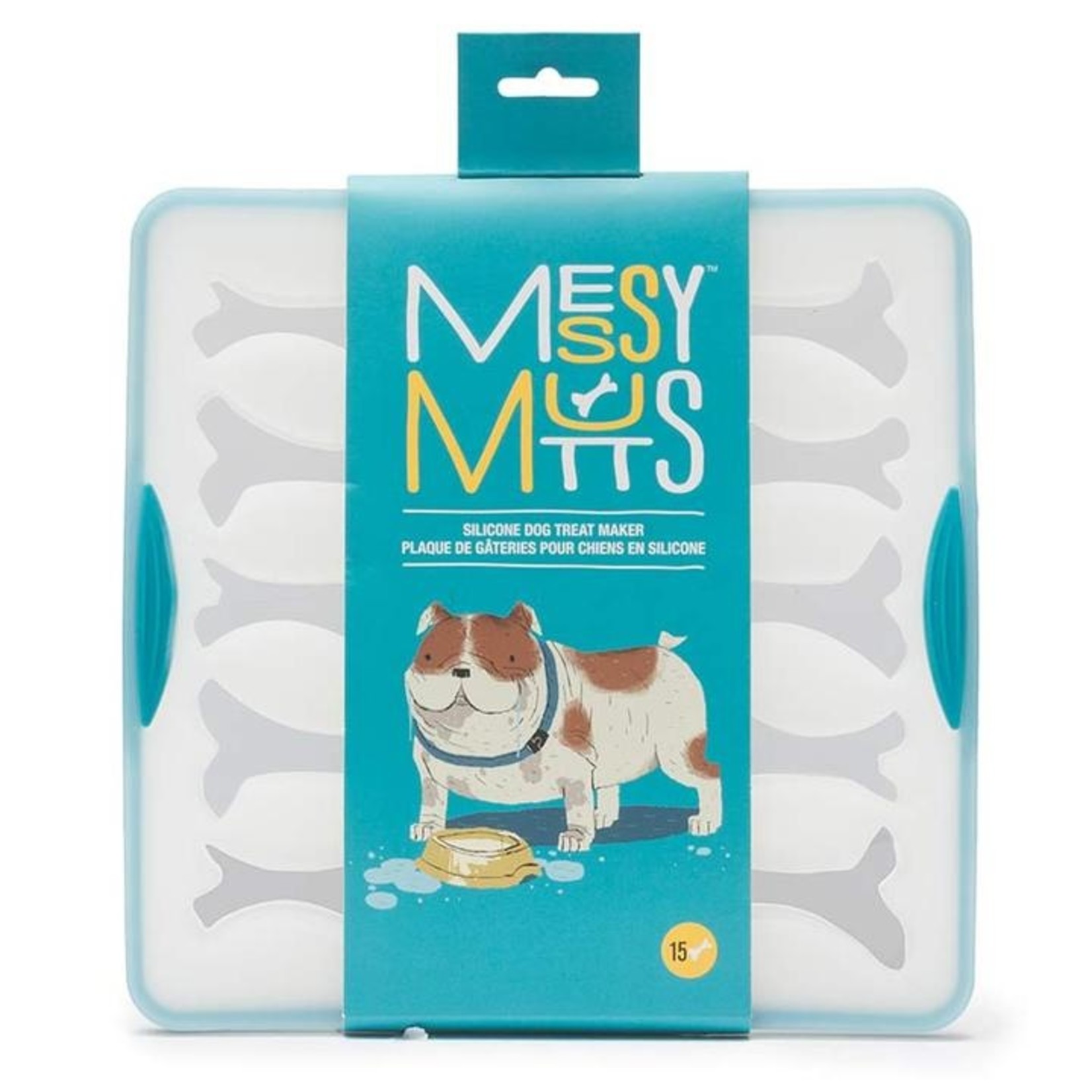 Messy Mutts MESSY MUTTS Bake & Freeze Silicone Bones Sm