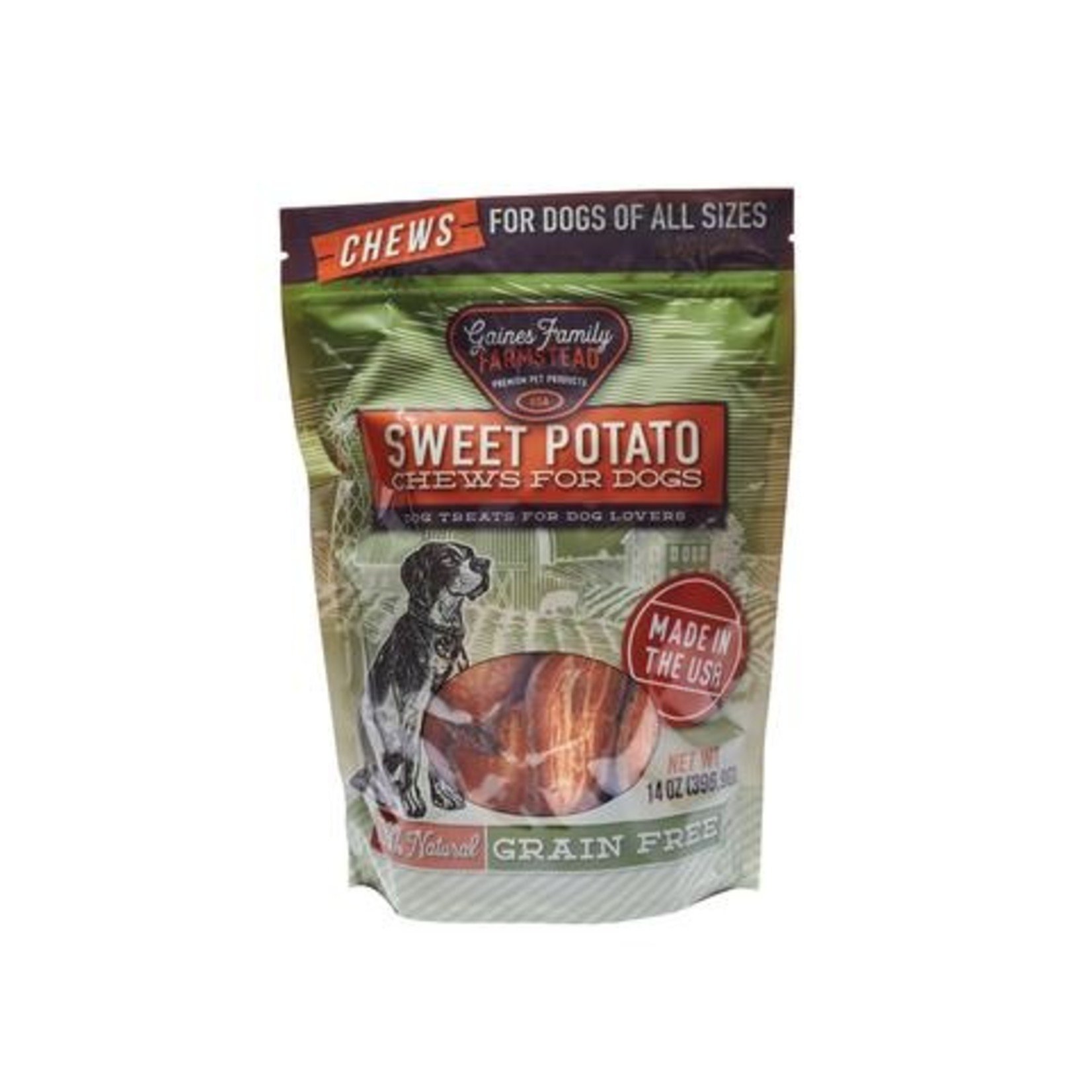 Gaines Family Gaines Family Sweet Potato Dog Chews 14oz