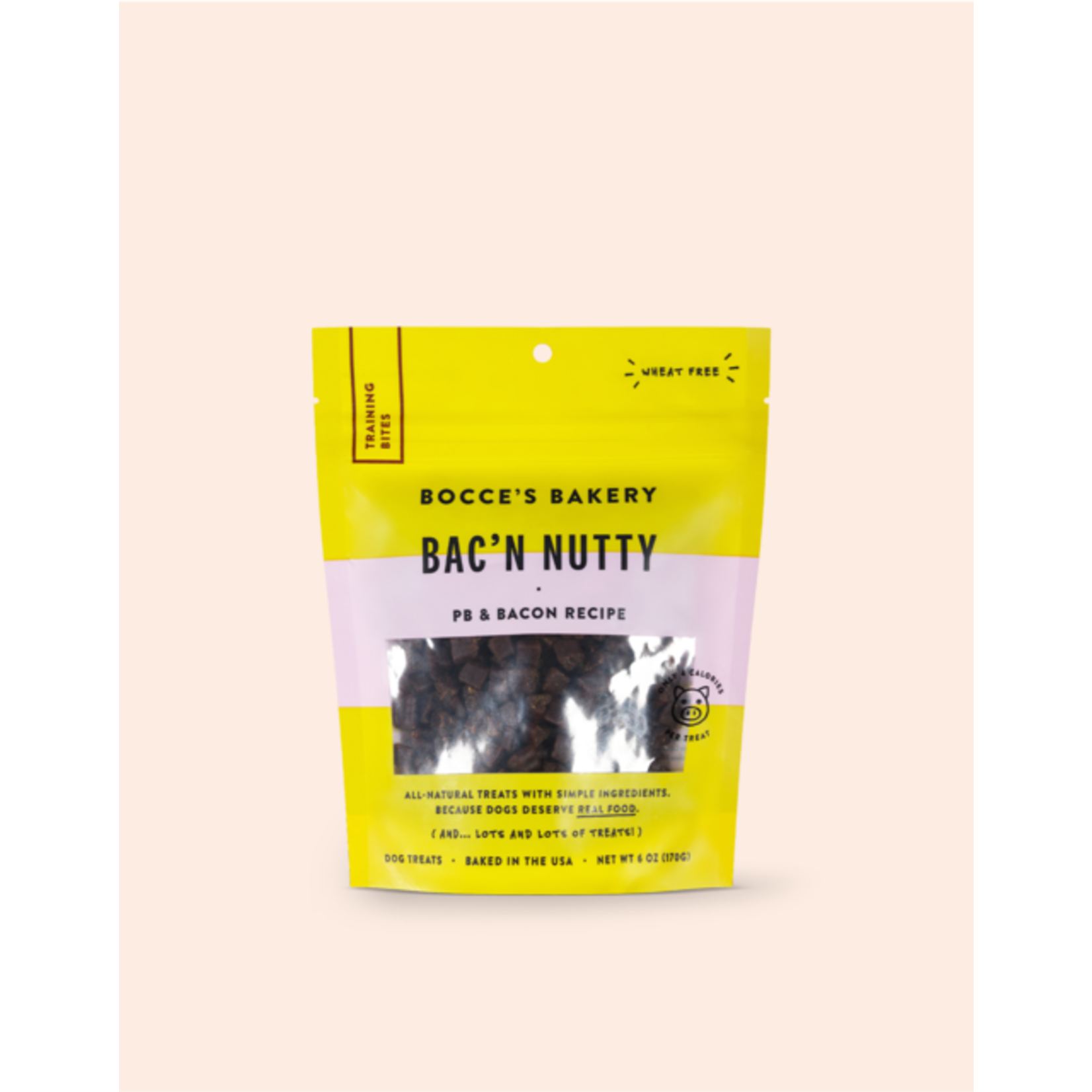 Bocce's Bakery Bocce's Training Bac'n Nutty Dog Treat 6oz