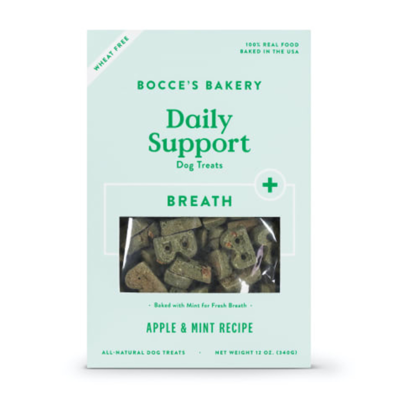 Bocce's Bakery Bocce's Breath Apple & Mint Dog Treat 12oz