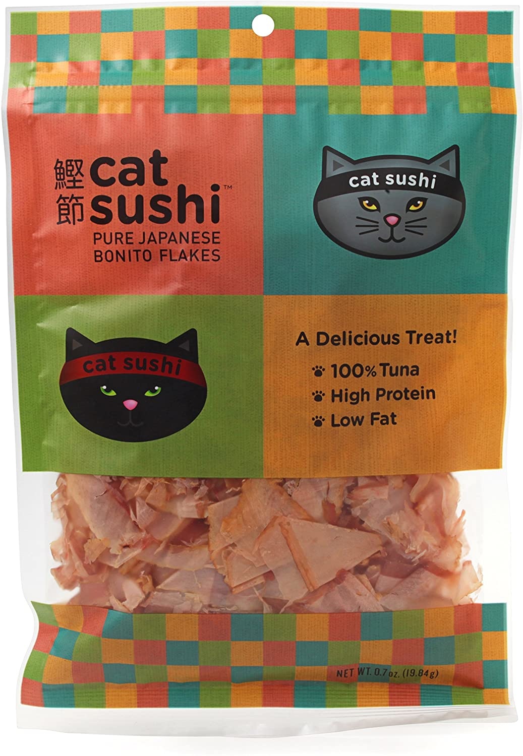CNN Cat Sushi Bonito Flakes .7oz St Petersbark, LLC