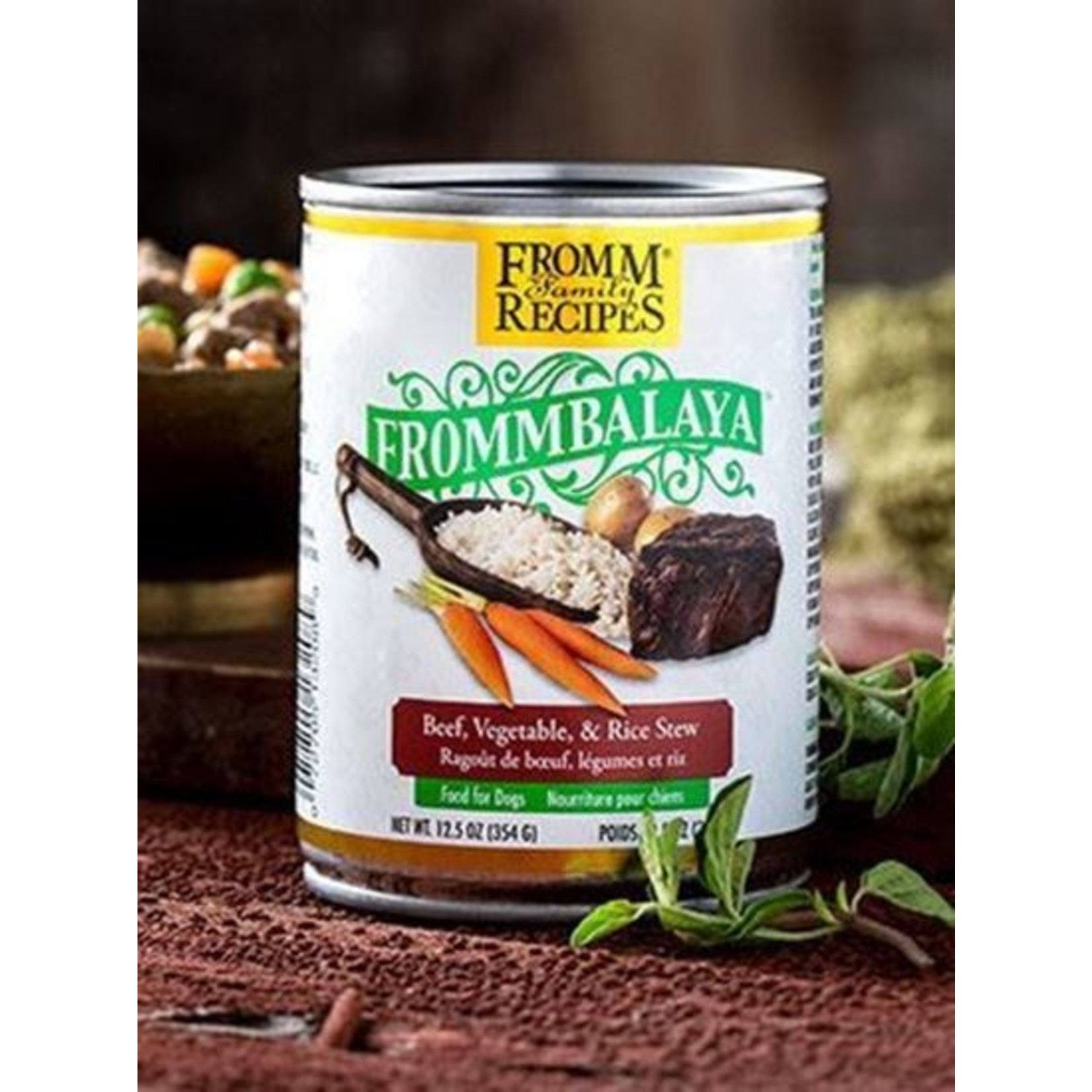 Fromm Family Fromm Frommbalaya Beef, Vegetable, & Rice Stew Dog Food Can 12.5oz