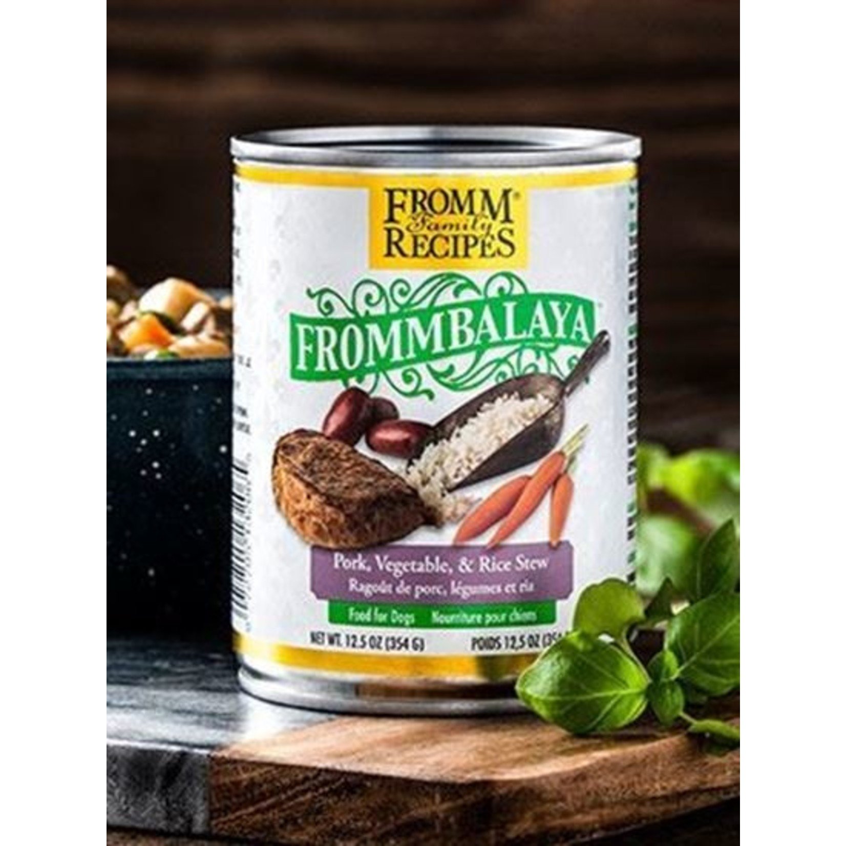 Fromm Family Fromm Frommbalaya Pork, Vegetable, & Rice Stew Dog Food Can 12.5oz