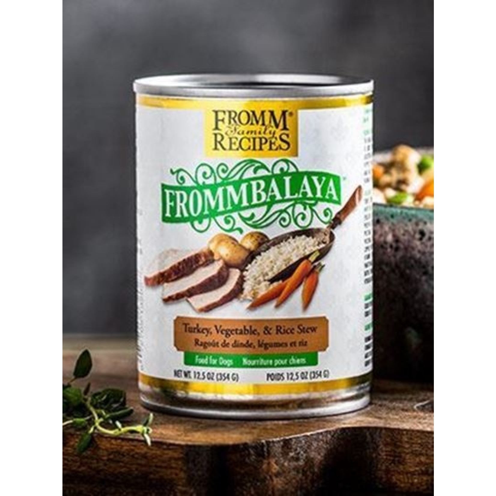 Fromm Family Fromm Frommbalaya Turkey, Vegetable, & Rice Stew Dog Food Can 12.5oz