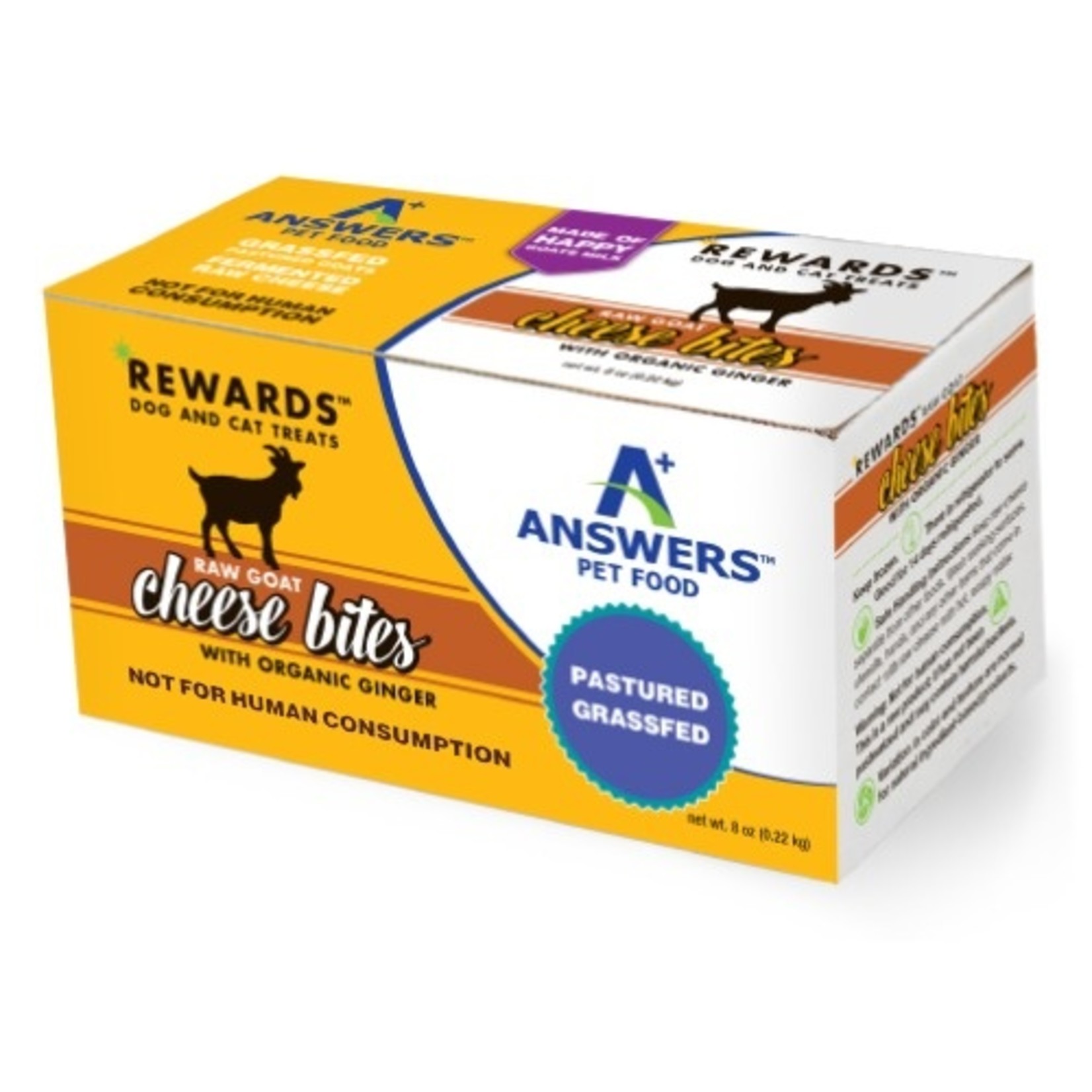 Answers ANSWERS Goat Cheese & Ginger Treat 8oz