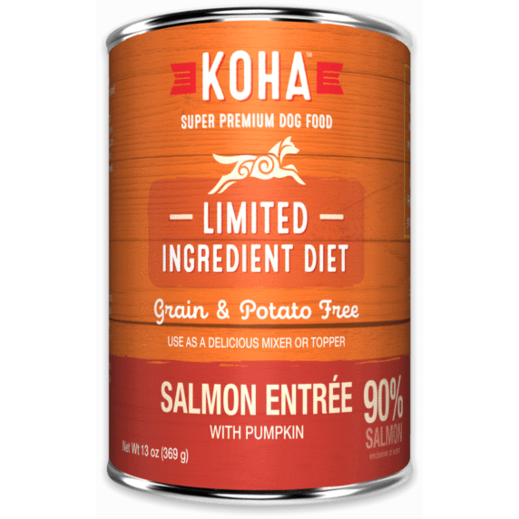 Koha KOHA Limited Ingredient Diet  Salmon Dog Food Can 13oz