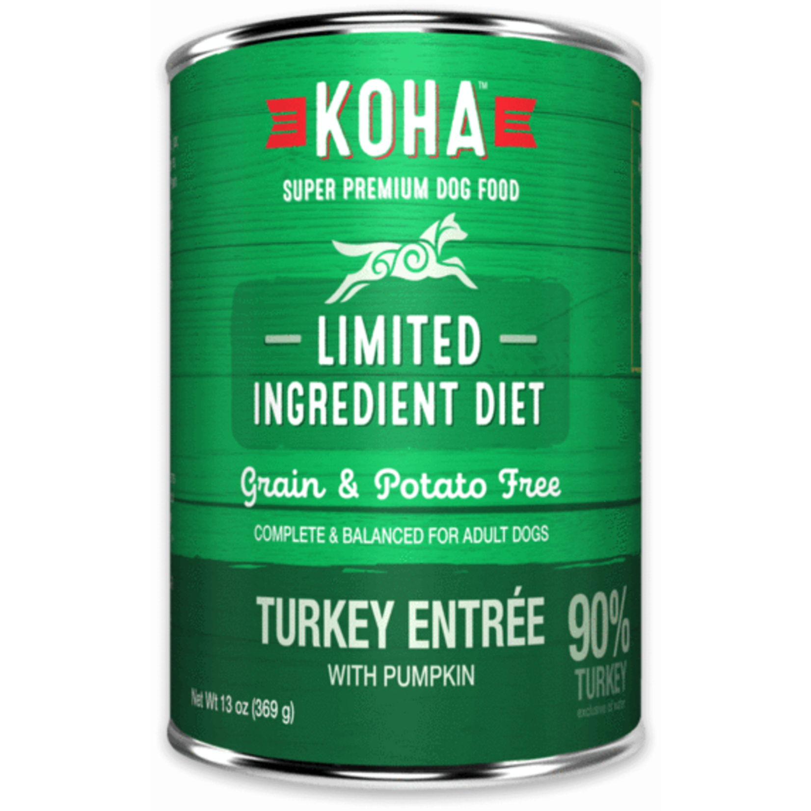 Koha KOHA Limited Ingredient Diet Turkey Dog Food Can 13oz