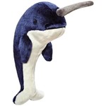 Fluff & Tuff Fluff & Tuff  Bleu Narwhal Dog Toy