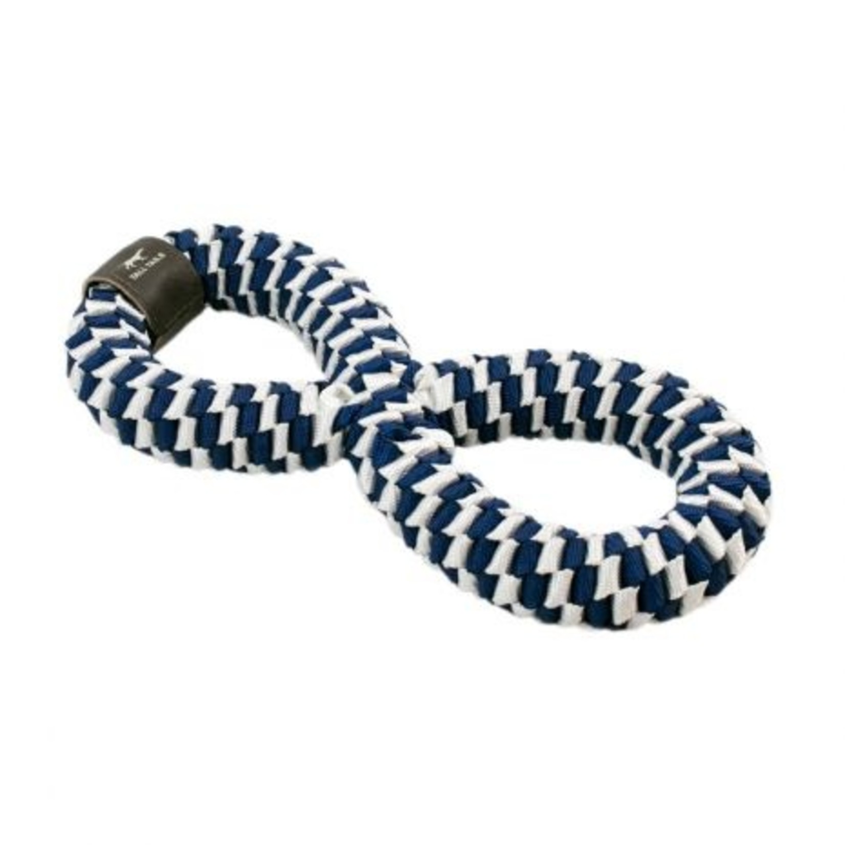 Tall Tails TALL TAILS Braided Infinity Tug Navy 11" Dog Toy