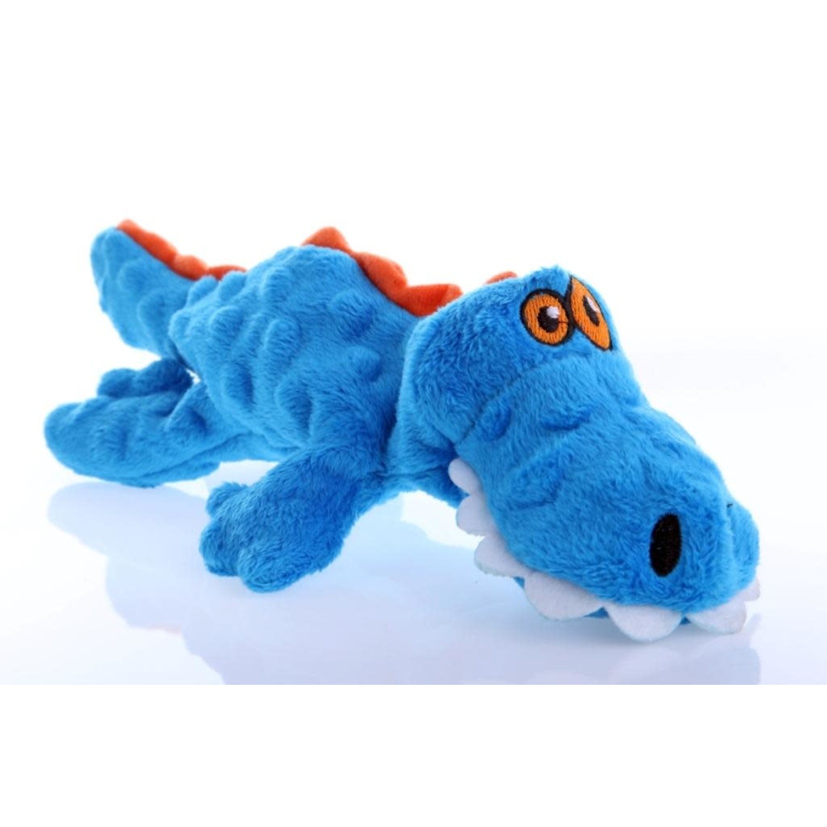 Worldwise/QPG/GoDog GoDog Just For Me Gator Dog Toy Blue
