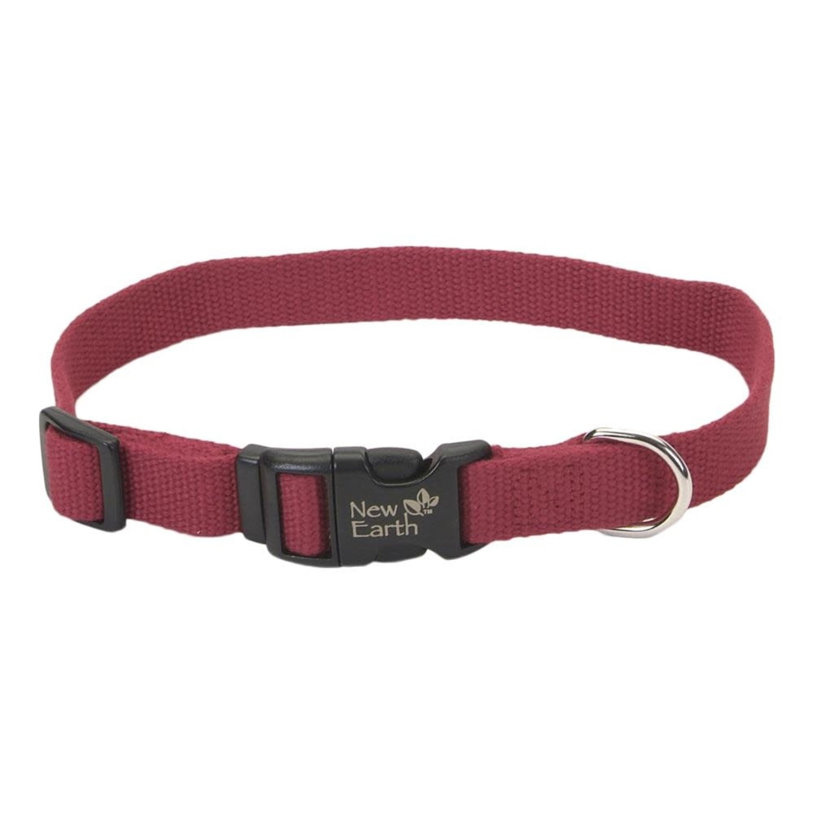 Coastal Pet Products NEW EARTH Soy Collar Cranberry Dog