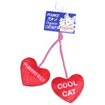 Huxley & Kent Kittybelles Heart Strings Catnip Cat Toy