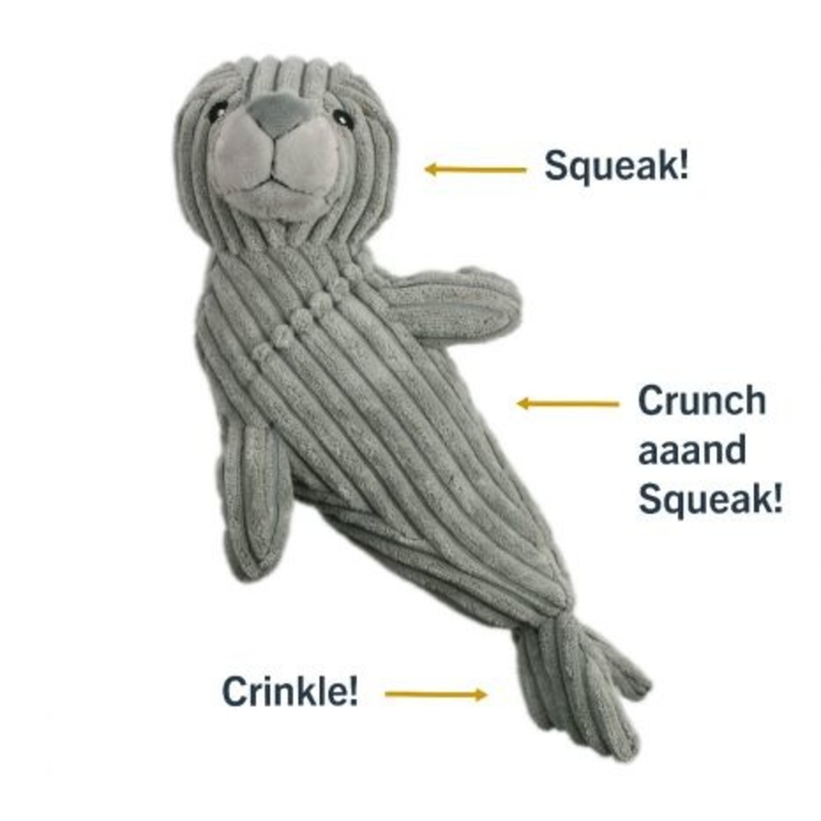 Tall Tails TALL TAILS Crunch Seal Dog Toy