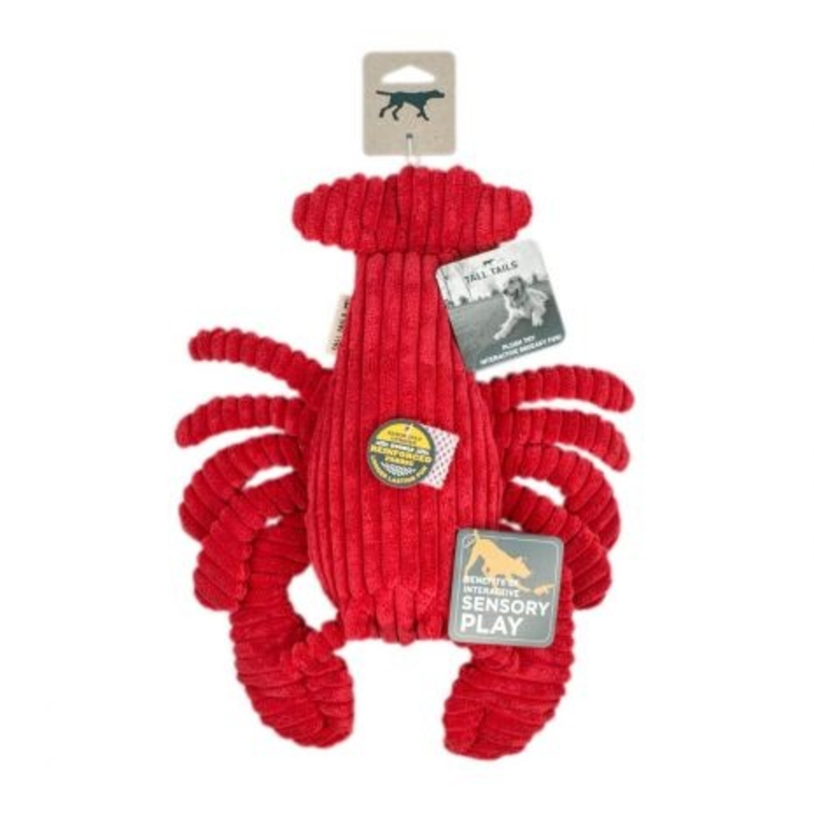 Tall Tails TALL TAILS Crunch Lobster Dog Toy