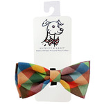 Huxley & Kent Huxley & Kent Fall Check Bow Tie Dog