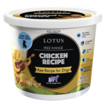Lotus LOTUS Frozen Raw Chicken Dog 25oz
