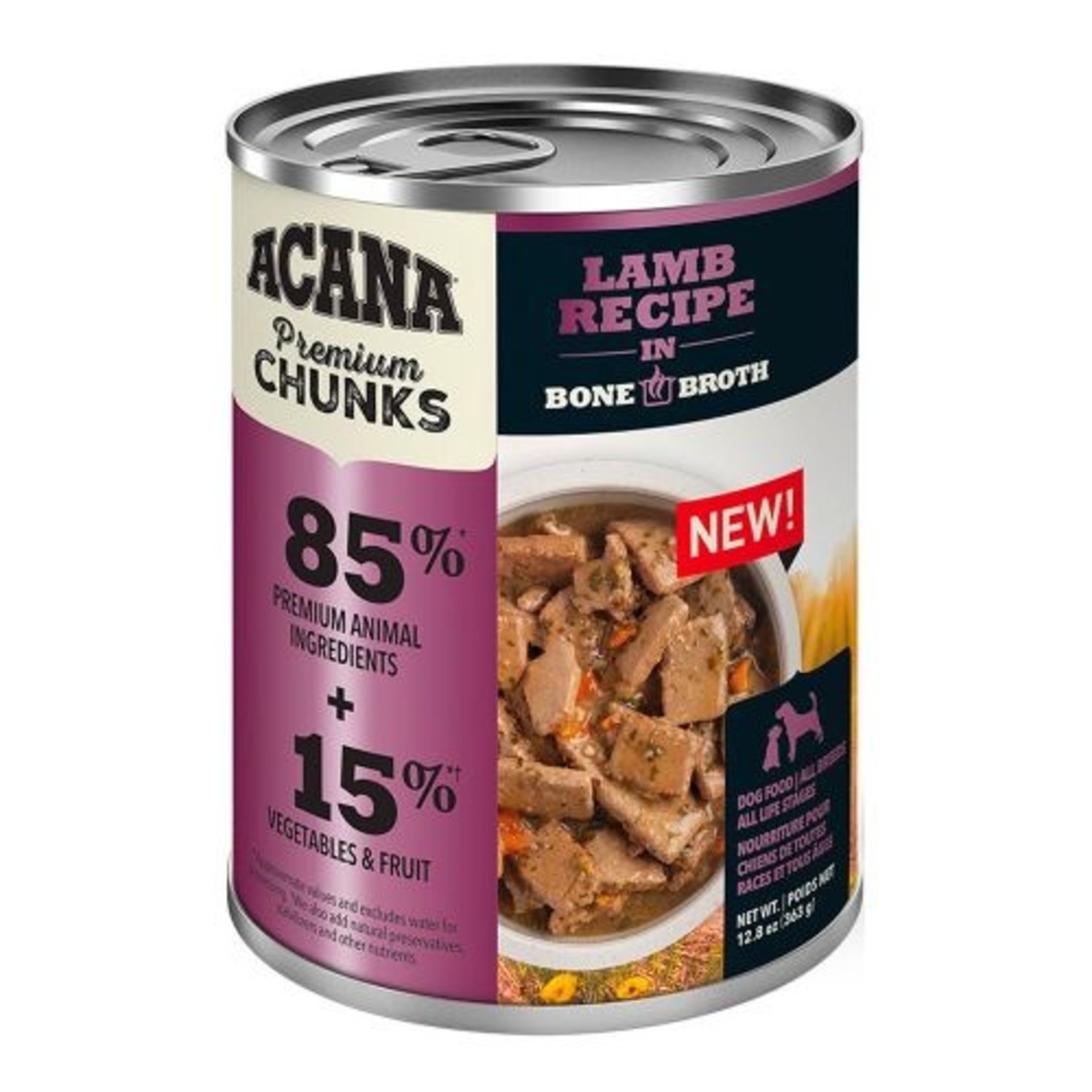 Acana Acana Lamb Recipe Dog Can 12.8oz