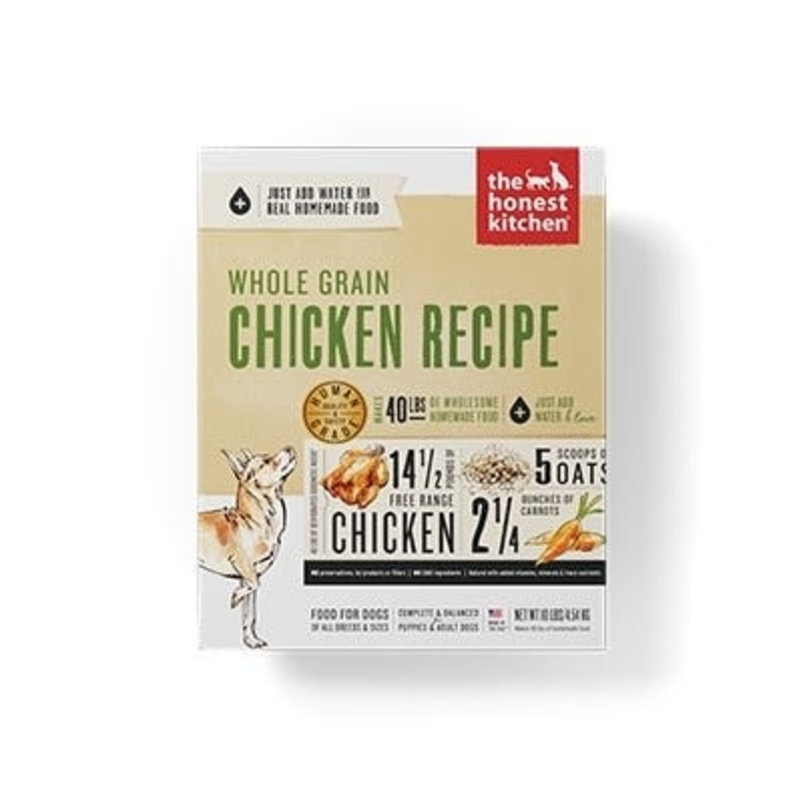 Honest Kitchen Revel Dehydrated Whole Grain Chicken Dog Food 10lb