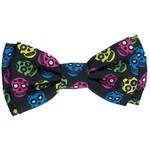 Huxley & Kent H&K Sugar Skull Bow Tie