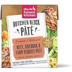 Honest Kitchen THK Butcher Block Pate Beef Cheddar Veggies Dog Can 10.5oz