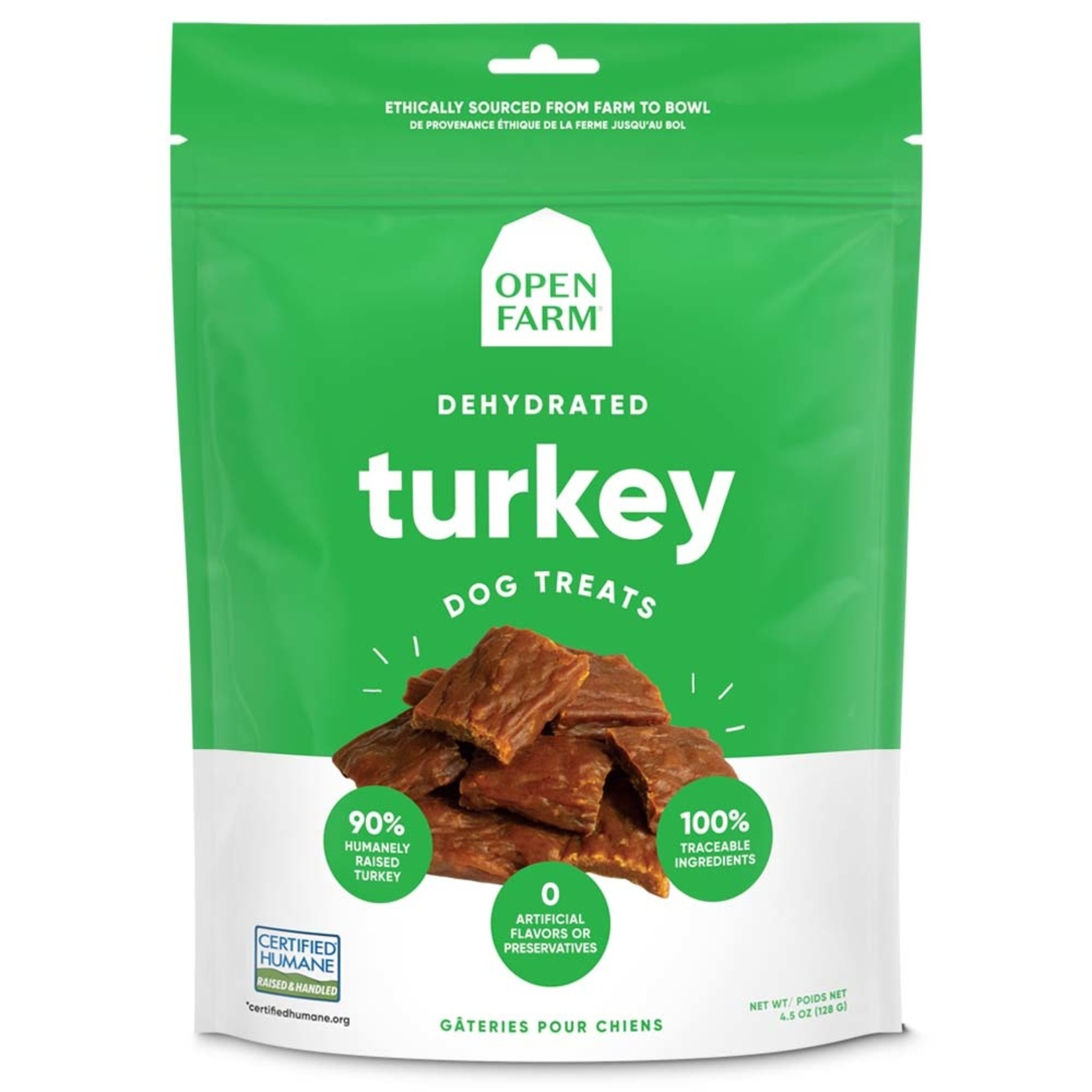 Open Farm OPEN FARM DEHYDRATED TURKEY 4.5 OZ