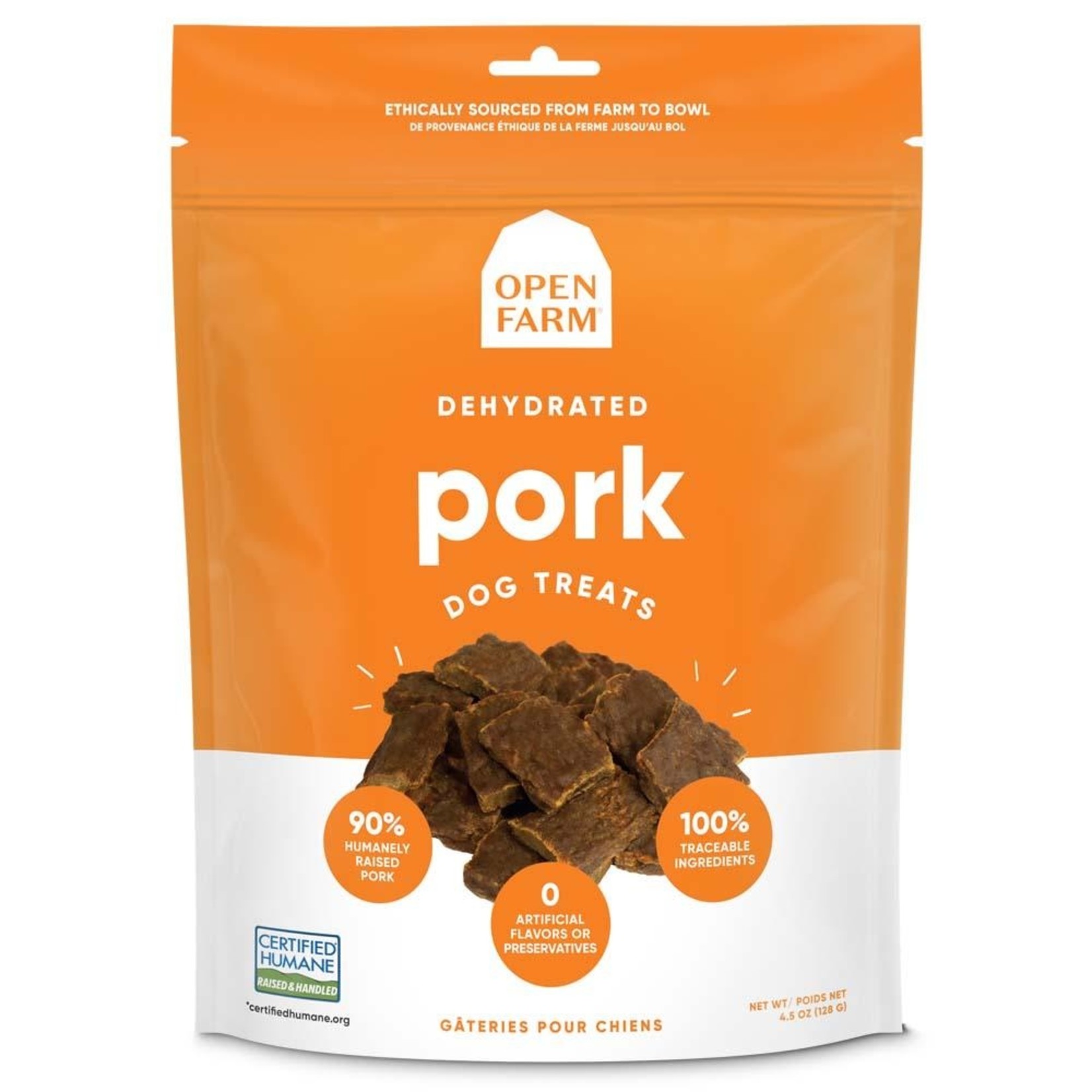 Open Farm OPEN FARM DEHYDRATED PORK 4.5 OZ