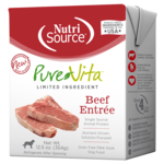 Pure Vita Pure Vita GF Beef Entrée Canned Dog Food 12.5oz