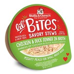 Stella & Chewys Stella & Chewy's Lil Bites Chicken & Duck Dinner in Broth Dog Cup 2.7oz