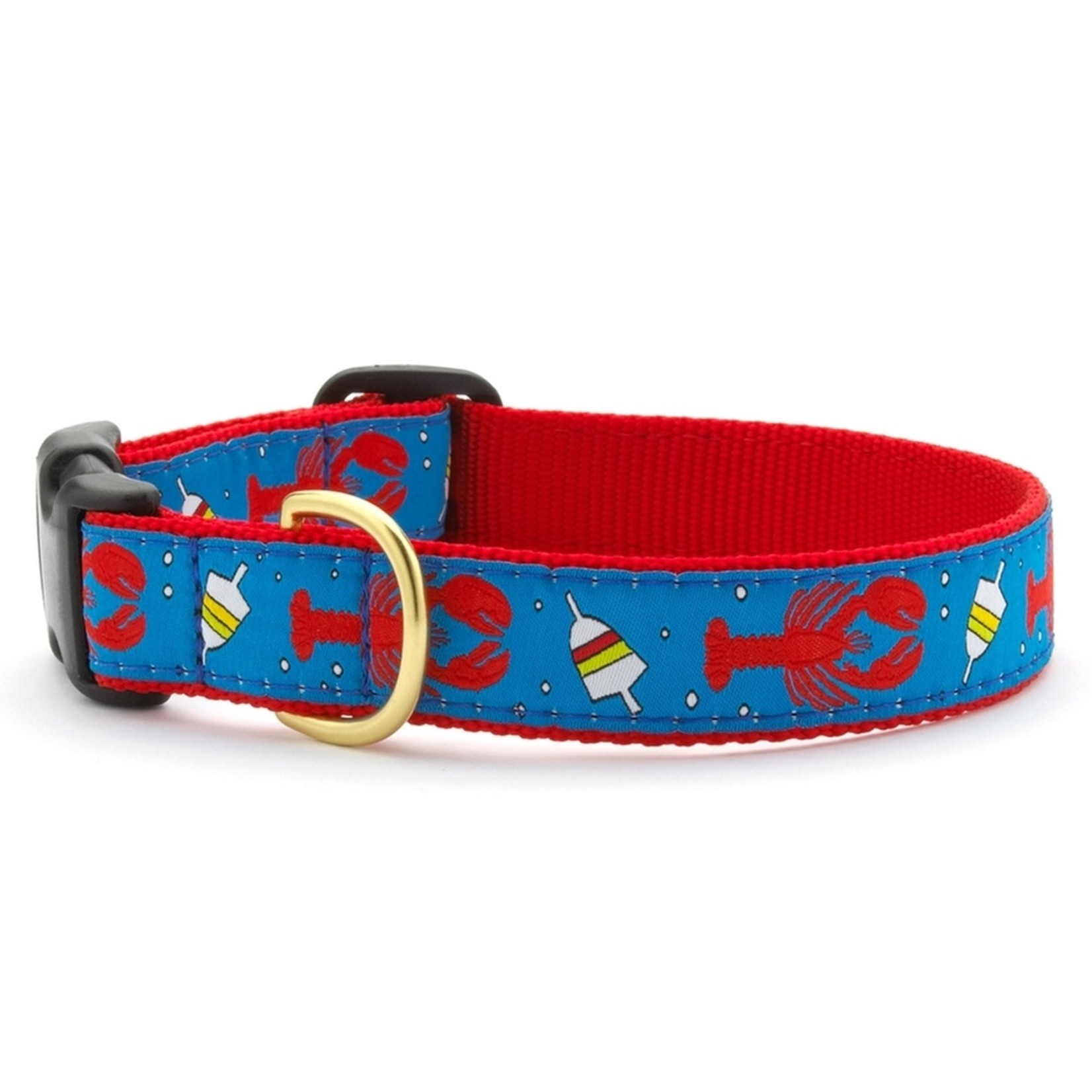 Up Country UPCOUNTRY Lobster & Buoy Dog Collar