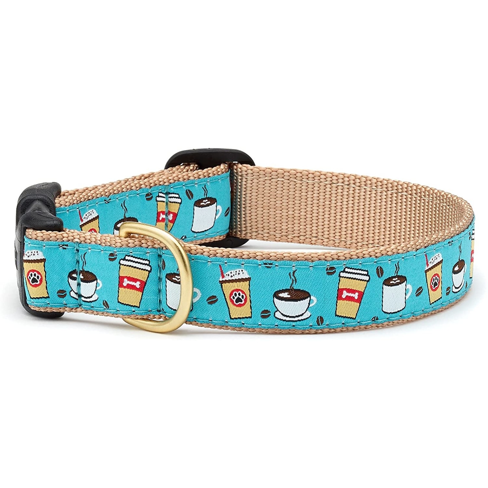 Up Country UPCOUNTRY Coffee Nut Dog Collar