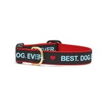 Up Country UPCOUNTRY Best Dog Ever Dog Collar