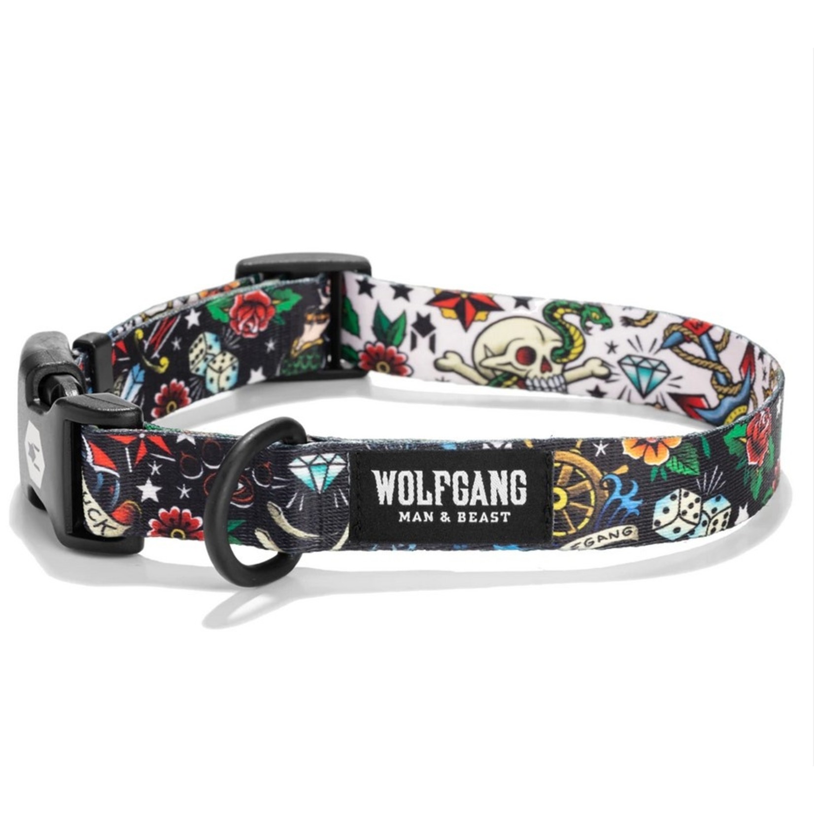 WOLFGANG Vintage Black Dog Collar *Discontinued*