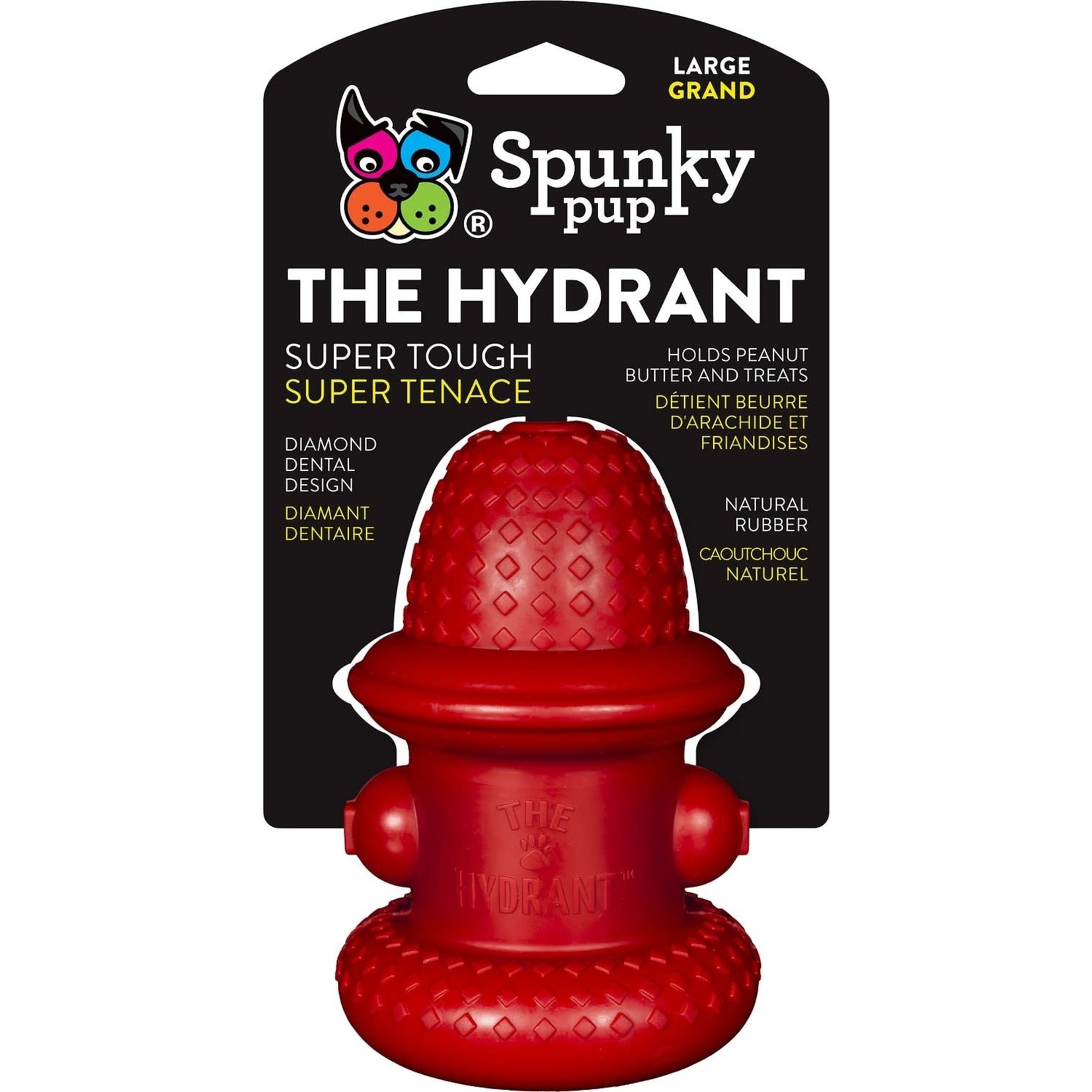 Spunky Pup SPUNKYPUP Rubber Hydrant LG Dog Toy