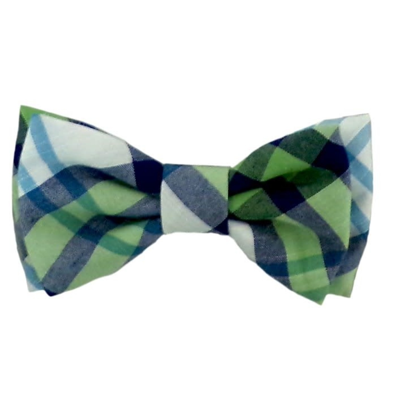 Huxley & Kent H&K Madras Lime Bow Tie