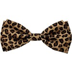 Huxley & Kent H&K Bow Tie Tan Leopard