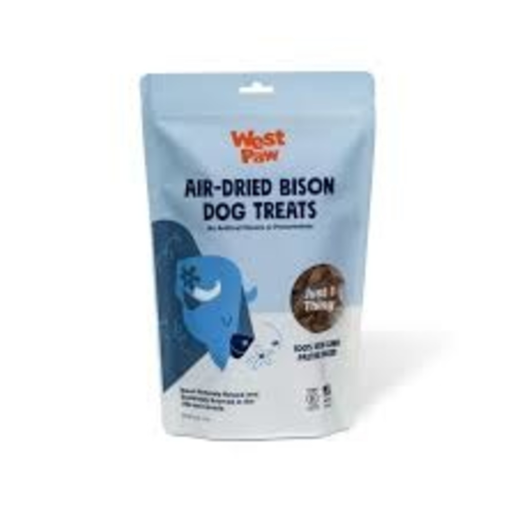 West Paw WEST PAW AIR DRIED BISON LUNG 2.5 OZ