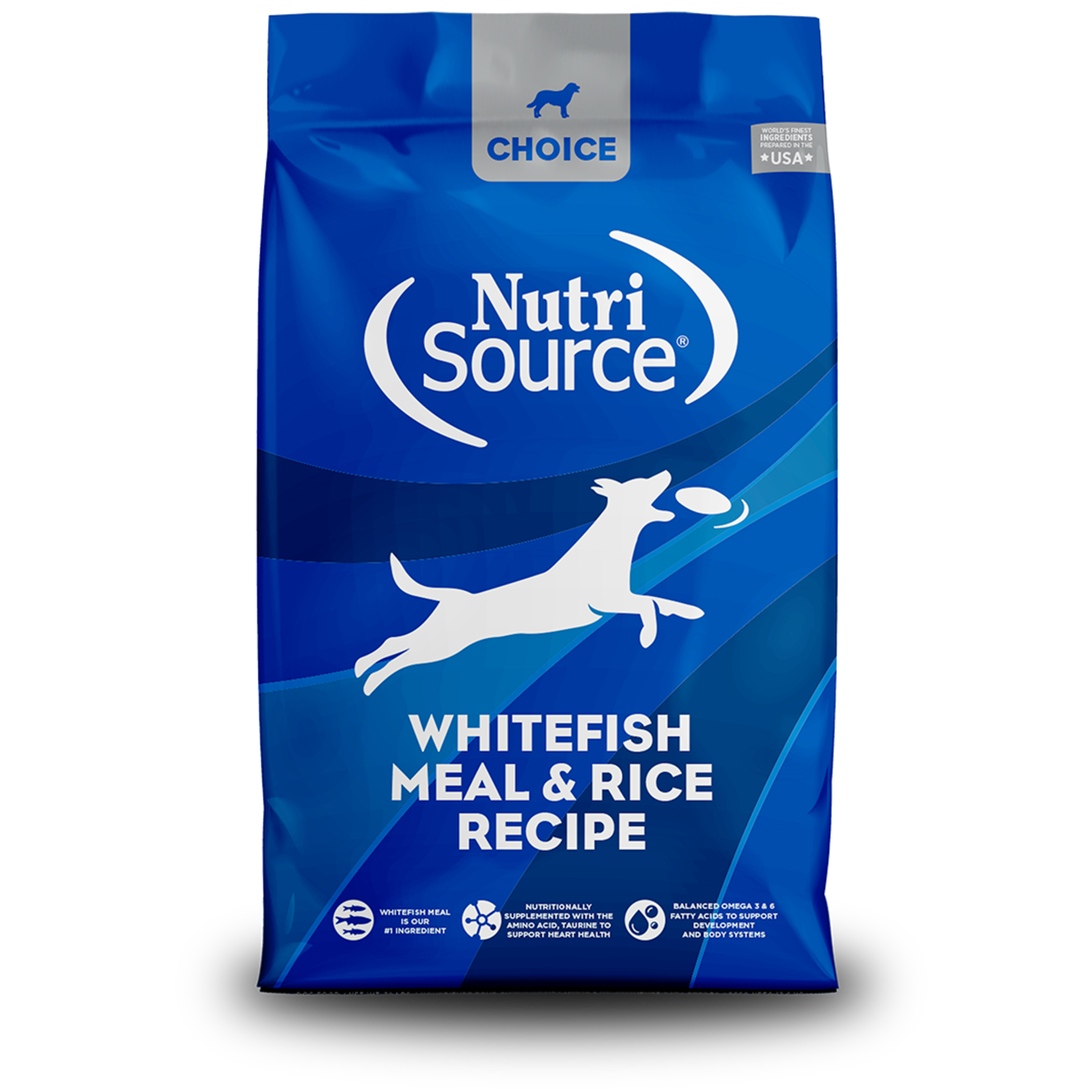 Nutrisource NUTRISOURCE Choice Whitefish & Rice Dog