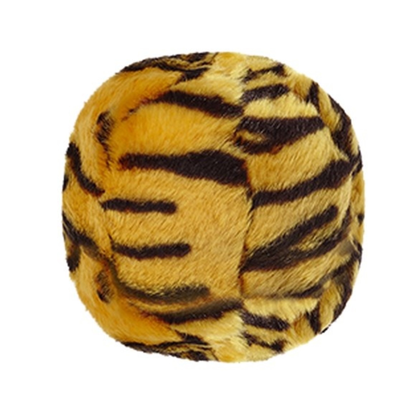 Fluff & Tuff Fluff & Tuff Tiger Ball Medium Dog Toy