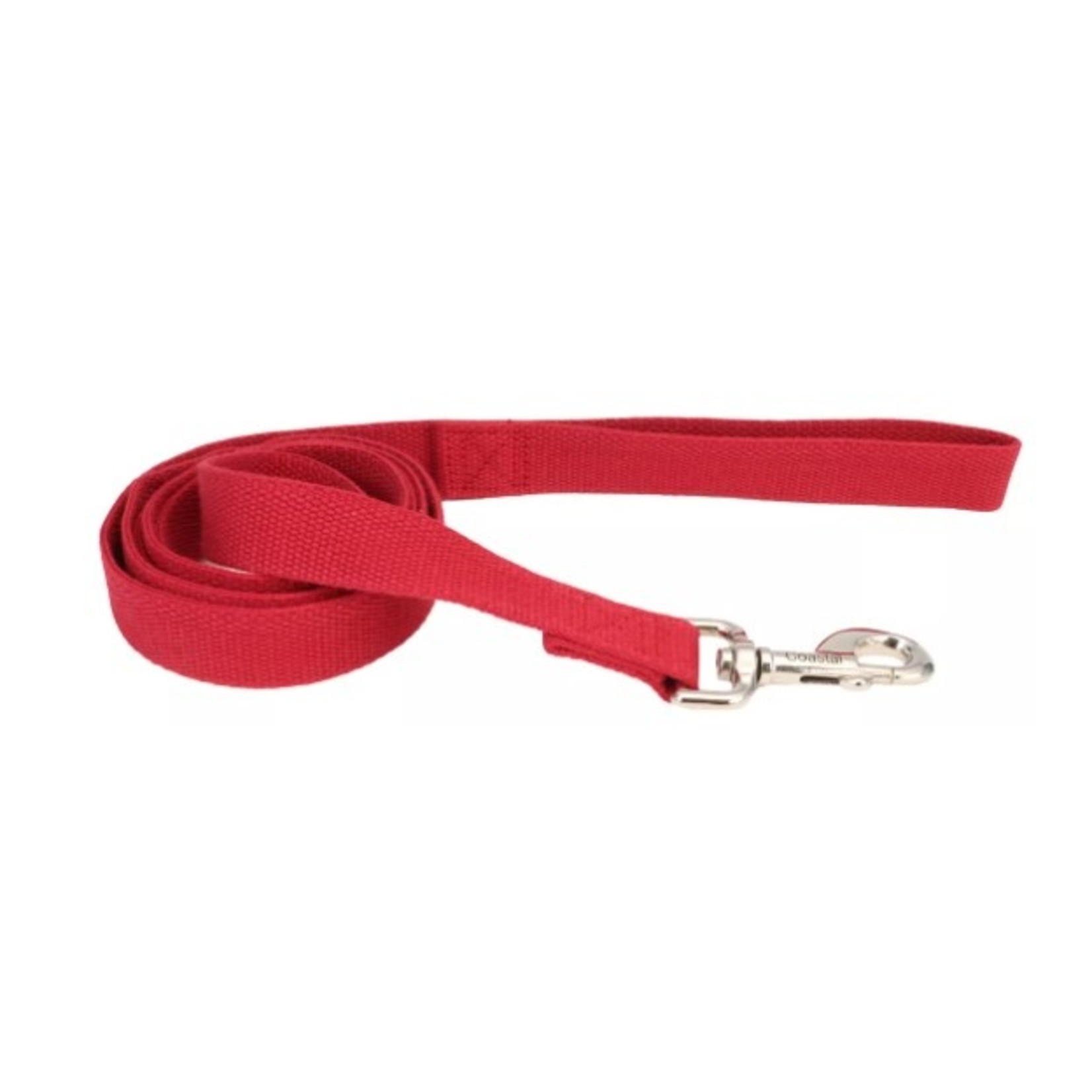 Coastal Pet Products NEW EARTH Soy Leash Cranberry Dog