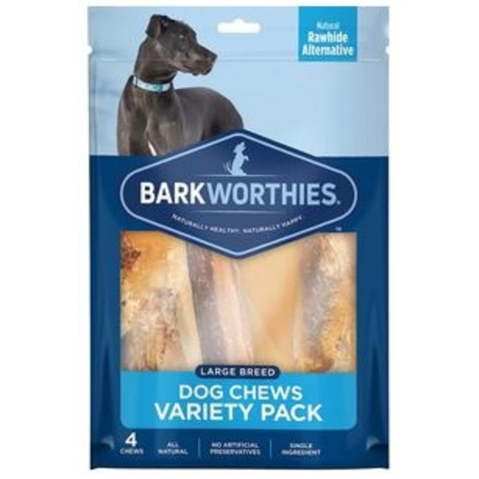 Barkworthies BARKWORTHIES Variety Pack Large Dog Single Bag