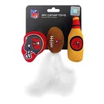 Pets First PETSFIRST Tampa Bay Buccaneers 3pc Catnip Toy