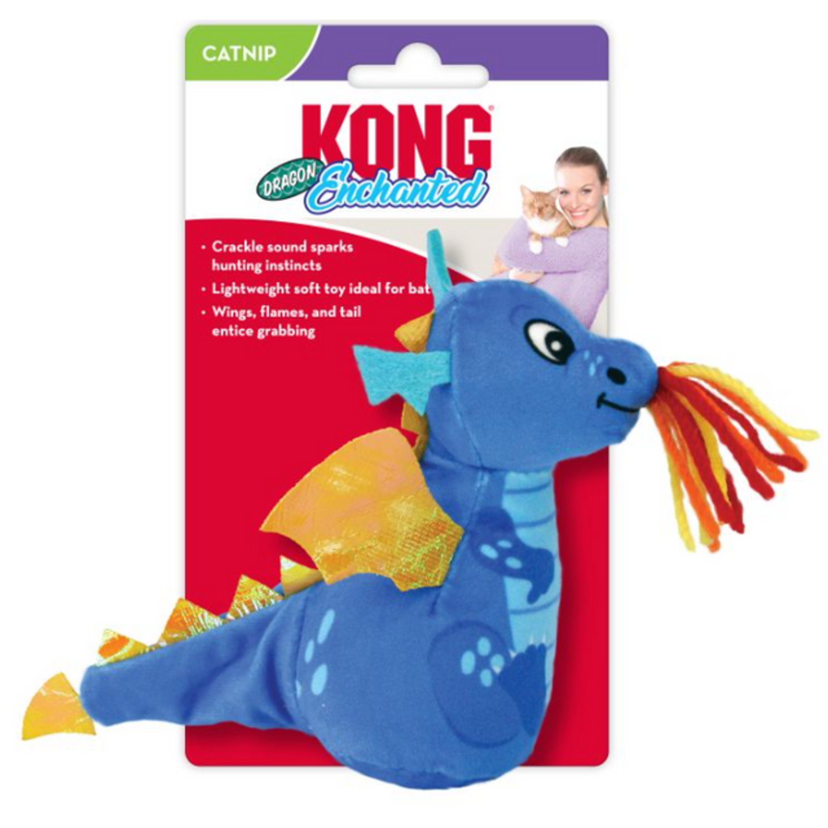 Kong KONG Enchanted Dragon Cat Toy